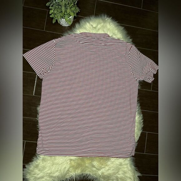 Peter Millar Red and White short sleeved polo sz XXL - Picture 5 of 7